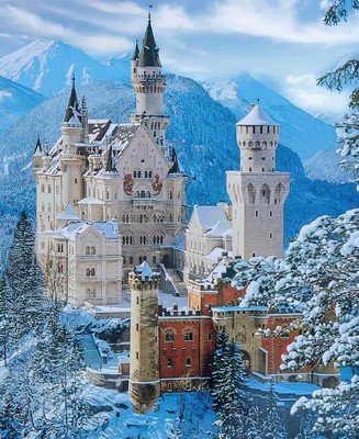 Neuschwanstein Castle_Germany_072721A